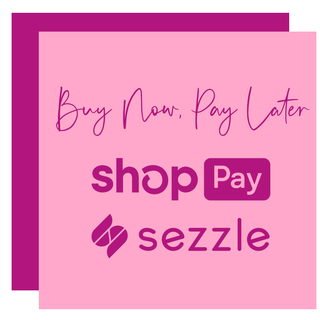Buy now, pay later. ShopPay Sezzle