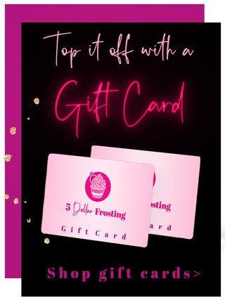 Top it off with a gift card. Shop gift cards