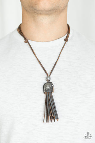 Old Town Road Brown Paparazzi Necklace