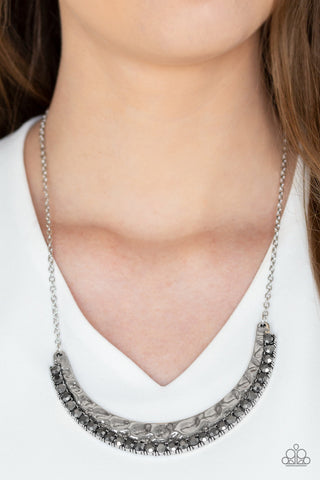 Impressive Silver Paparazzi Necklace