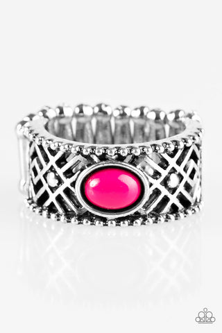 Cave Babe Pink Paparazzi Ring