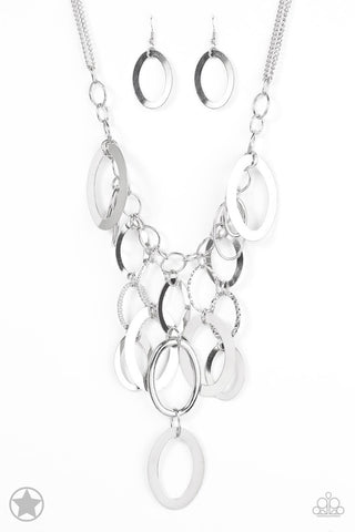 A Silver Spell - Paparazzi Necklace