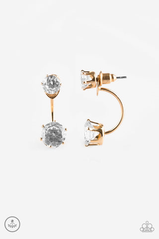 Starlet Squad Gold Paparazzi Earrings