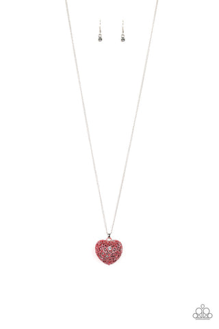Love is All Around Red Paparazzi Necklace