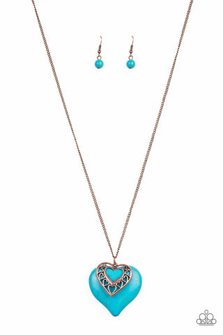 Southern Heart Copper Paparazzi Necklace