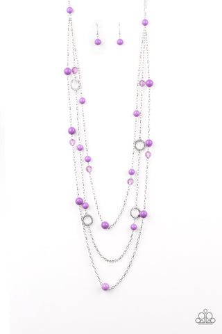 Brilliant Bliss Purple Paparazzi Necklace