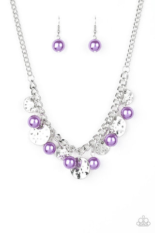 Seaside Sophistication Purple Paparazzi Necklace