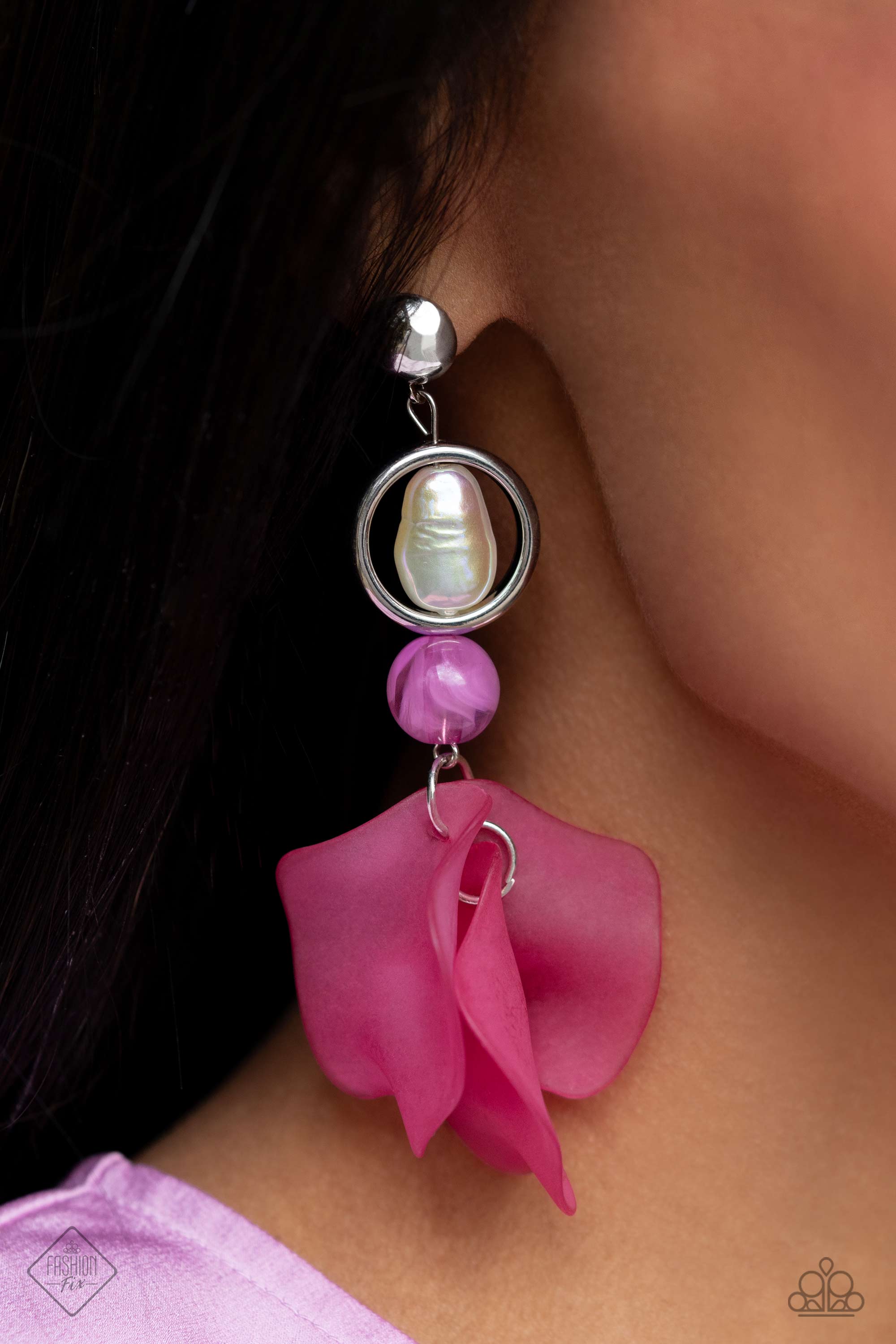 The Noisette Earring in Pink in 2023