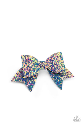 Confetti Princess - Multi - Colorful Sequin Paparazzi Hair Bow