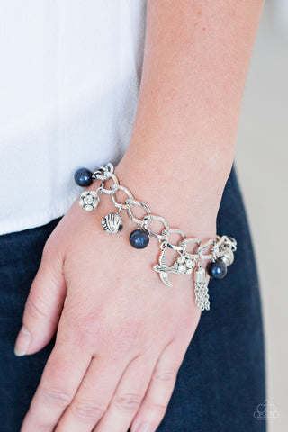 Lady Love Dove Blue Paparazzi Bracelet