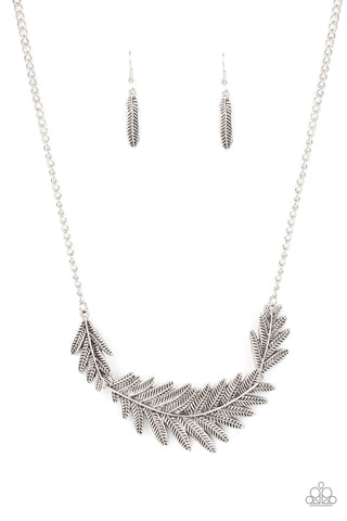 Queen of the QUILL Silver Paparazzi Necklace