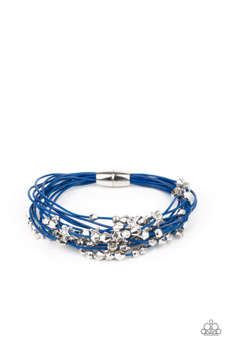 Star-Studded Affair Blue Paparazzi Bracelet