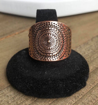 August 2018 Fashion Fix Exclusive Copper Paparazzi Ring