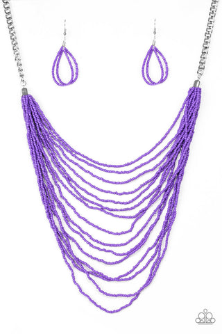 Bora Bombora Purple Paparazzi Necklace
