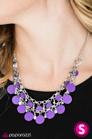 Bright Horizons Purple Paparazzi Necklace
