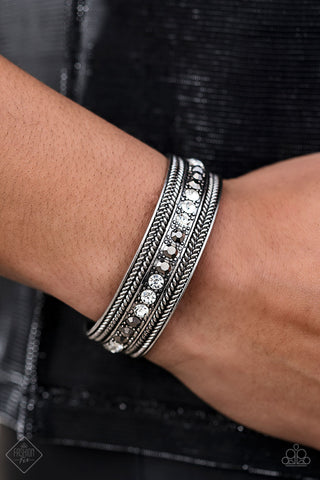 Empress Etiquette Silver Paparazzi Bracelet