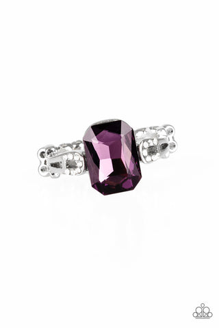 Feast Your Eyes Purple Paparazzi Ring