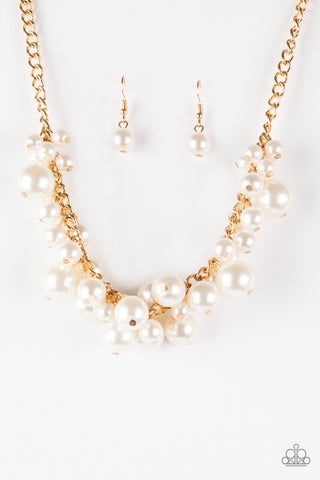 Glam Queen Gold Paparazzi Necklace