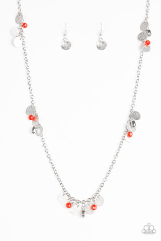 Musical Expression Red Paparazzi Necklace