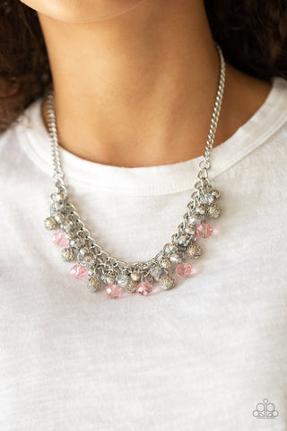 Party Spree Pink Paparazzi Necklace