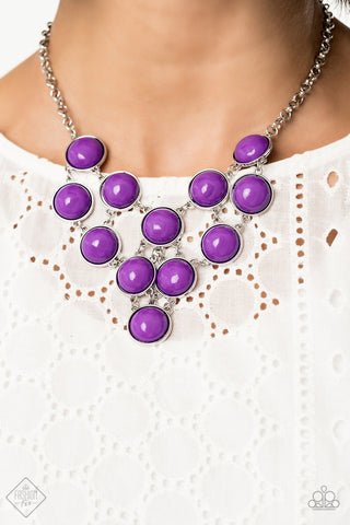 Pop-YOU-lar Demand Purple Paparazzi Necklace