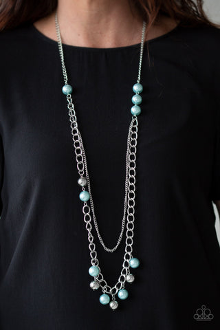 Modern Musical Blue Paparazzi Necklace