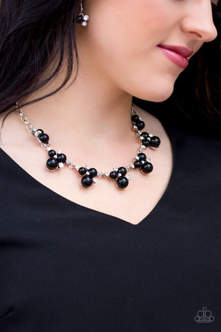 Toast to Perfection Black Paparazzi Necklace